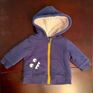 Sherpa lined zip up 🍼5/$35